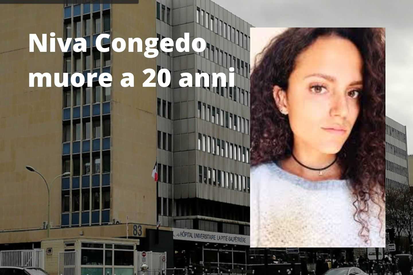 Niva Congedo muore a 20 anni